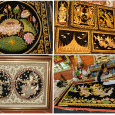 ミャンマーの伝統的な刺繍工芸のご紹介