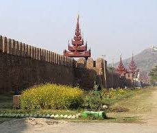 ミャンマー最後の王朝マンダレー首都